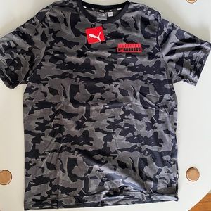 Puma Camo T Shirt (New, with Tag)